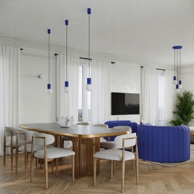 Lampa wisząca HALO 1 ultramaryna (SL.1739)