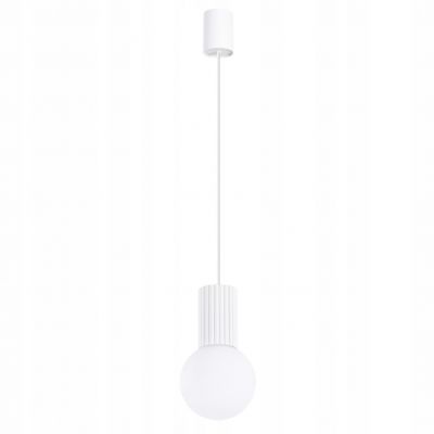 Lampa wisząca ryflowana HALO biały SL.1709 Sollux (SL.1709)