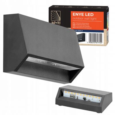 Oprawa elewacyjna neutralna 1,5W 60lm IP65 4000K ENYE LED AD-OP-6190L4 ORNO (AD-OP-6190L4)