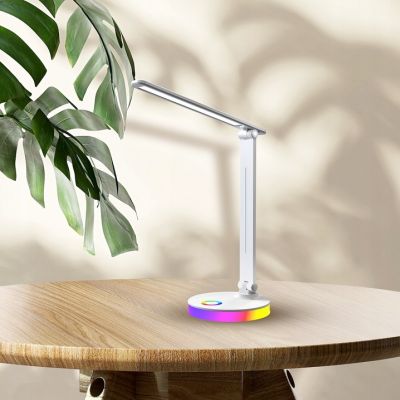 Lampka biurkowa Bruno biała 5W LED RGB ML1629 MILAGRO (ML1629)