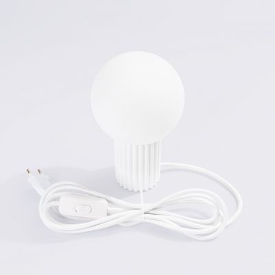 Lampka na biurko lampa biurkowa Halo 1 biały SL.1711 SOLLUX (SL.1711)