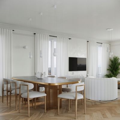 Lampka na biurko lampa biurkowa Halo 1 biały SL.1711 SOLLUX (SL.1711)