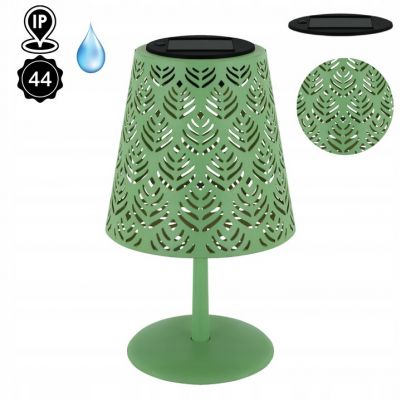 Lampa solarna na taras LED LUDA LED 20 0,2W zielona CW IDEUS (04609)