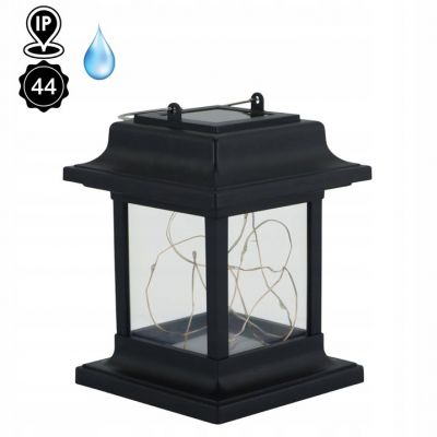Lampa solarna na taras lampion wiszący LED FRED LED 14 0,05W WW IDEUS (04605)