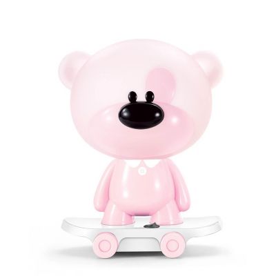 Lampka dekoracyjna Teddy Skater różowa E14 1x3W (LPX0002/LM A)