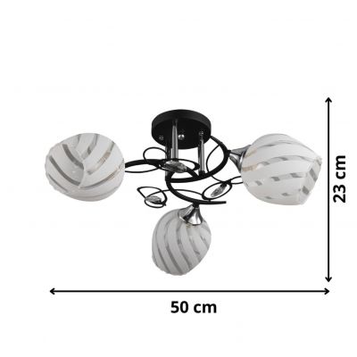 Lampex żyrandol Kalia 3 E27 3x60W (948/3)