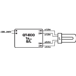 QT-ECO 1X18-21 220-240 S UNV1 LEDVANCE (4050300794907)