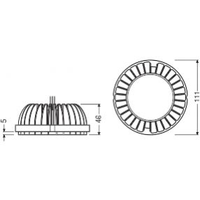 PL-CN111AC-G1 1800-840 24 Moduł LED Engines LEDVANCE (4052899165595)