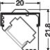 FX-QMS-G1-T45D19H19-300 LEDVANCE (4052899448667)