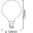 Żarówka LED SMART BTG60D 5,5W/827 230V FILCL E27 FS1 4058075208568 LEDVANCE (4058075208568)