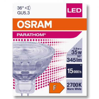 PARATHOM Spot MR16 GL 35 non-dim 3,8W 827 GU5.3 LEDVANCE (4058075796638)