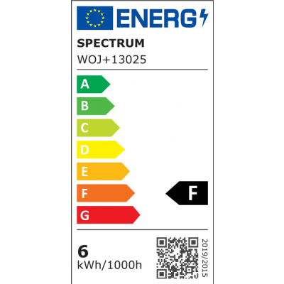 Żarówka LED KULKA E27 230V 6W 560lm 6000K zimna biel WOJ+13025 Spectrum Led (WOJ+13025)