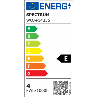 Żarówka LED KULKA E27 230V 4W COG neutralna biel CLEAR  Spectrum (WOJ+14335)