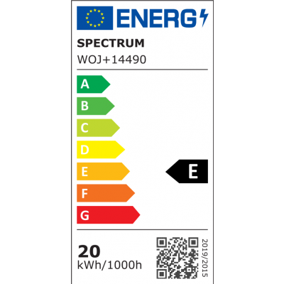 Żarówka LED E27 20W 2400lm 6000K zimna biel  WOJ+14490 Spectrum Led (WOJ+14490)