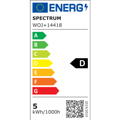 Żarówka LED Wi-Fi ściemnialna 5W COG E27 CCT DIMM Clear SMART WOJ+14418 SMART  WOJ+14418 Spectrum Led (WOJ+14418)