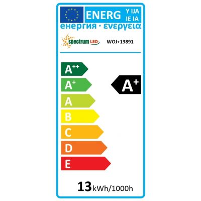 Żarówka LED GLS E27 13W 1300lm 6000K zimna biel  WOJ+13891 Spectrum Led (WOJ+13891)