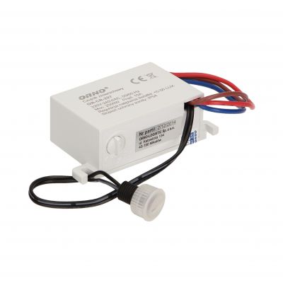 Czujnik zmierzchowy z hermetyczną zewnętrzną sondą, IP54, mini, 2000W OR-CR-227 ORNO (OR-CR-227)