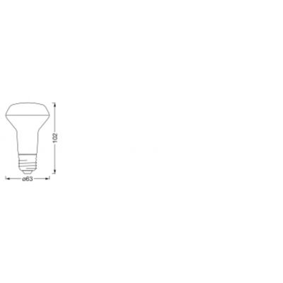 Żarówka LED E27 R63 4,7W = 40W 345lm CCT 45° SMART+ WIFI Ściemnialna 4058075609532 LEDVANCE (4058075609532)