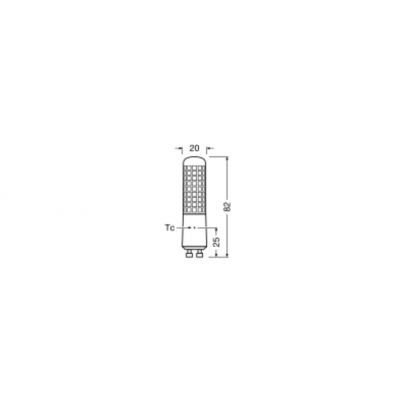 SPECIAL T SLIM CL 60 dim 7W 827 GU10 LEDVANCE (4058075607378)