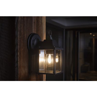 Kinkiet Ogrodowy LED E27 Oprawa Latarnia Czarna ENDURA CLASSIC LANTERN 4058075206625 LEDVANCE (4058075206625)