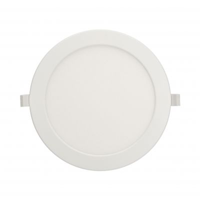 EURUS LED 18W, oprawa downlight, podtynkowa, okrągła, 1300lm, 4000K, biała, wbudowany zasilacz LED AD-OD-6052WLX4 ORNO (AD-OD-6052WLX4)