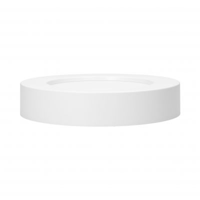 CITY LED 18W, oprawa downlight, natynkowa, okrągła, 1300lm, 3000K, biała, wbudowany zasilacz LED AD-OD-6058WLX3 ORNO (AD-OD-6058WLX3)