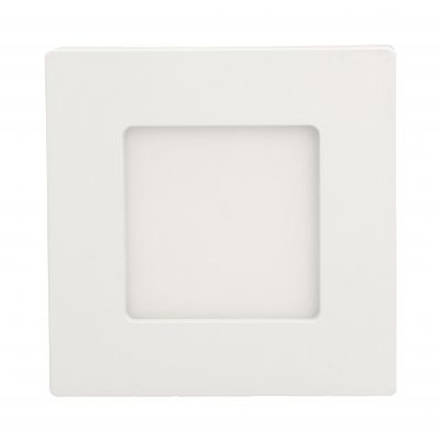 LETI LED 9W, oprawa downlight, natynkowa, kwadratowa, 480lm, 3000K, biała, wbudowany zasilacz LED AD-OD-6060WLX3 ORNO (AD-OD-6060WLX3)