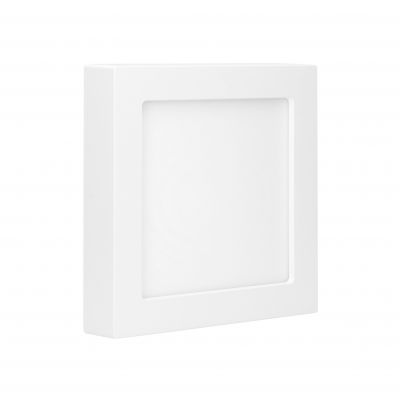 LETI LED 18W, oprawa downlight, natynkowa, kwadratowa, 1300lm, 3000K, biała, wbudowany zasilacz LED AD-OD-6062WLX3 ORNO (AD-OD-6062WLX3)