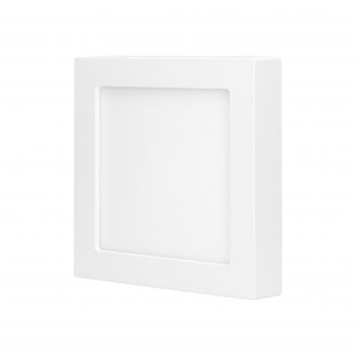 LETI LED 24W, oprawa downlight, natynkowa, kwadratowa, 1900lm, 3000K, biała, wbudowany zasilacz LED AD-OD-6075WLX3 ORNO (AD-OD-6075WLX3)