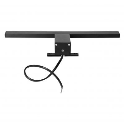 NORTES LED 5W, lampa nad lustro, 320lm, 4000K, dł. 30 cm, czarny, AD-OM-6104L4/B ORNO (AD-OM-6104L4/B)