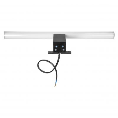 PEEGEL LED 6W, lampa nad lustro, 540lm, 4000K, dł.40 cm, tworzywo sztuczne+akryl, czarna AD-OM-6121L4/B ORNO (AD-OM-6121L4/B)