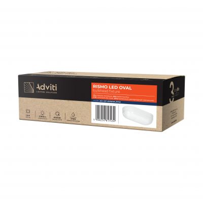 RISMO LED OVAL 12W oprawa kanałowa, 1080lm, IP65, IK08, 4000K AD-OP-6158WLPM4 ORNO (AD-OP-6158WLPM4)