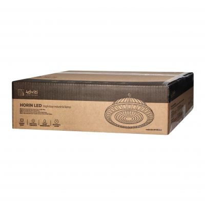 HORIN LED 200W oprawa typu highbay, 18000lm, IP65, 4000K, aluminium AD-OP-6210L4 ORNO (AD-OP-6210L4)