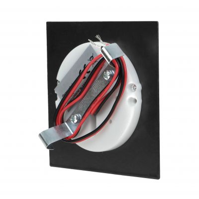 DRACO LED NEW 1,5W, oprawa schodowa podtynkowa, 12VDC, 30lm, 6000K, czarny, innowacyjny sposób monta AD-OS-6164L6/B ORNO (AD-OS-6164L6/B)