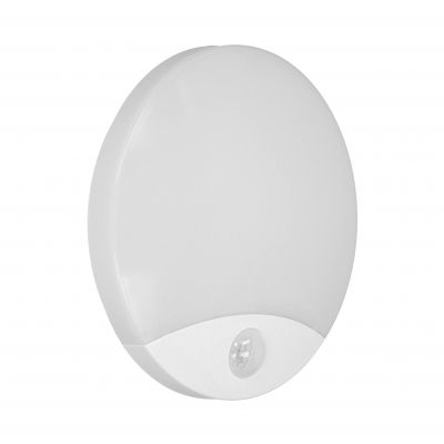 VIRAZON LED 15W, plafon z czujnikiem ruchu, 1050lm, IP44, 4000K, poliwęglan mleczny, biały AD-PL-6064WLPMR4 ORNO (AD-PL-6064WLPMR4)