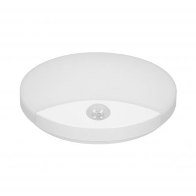 VIRAZON LED 15W, plafon z czujnikiem ruchu, 1050lm, IP44, 4000K, poliwęglan mleczny, biały AD-PL-6064WLPMR4 ORNO (AD-PL-6064WLPMR4)