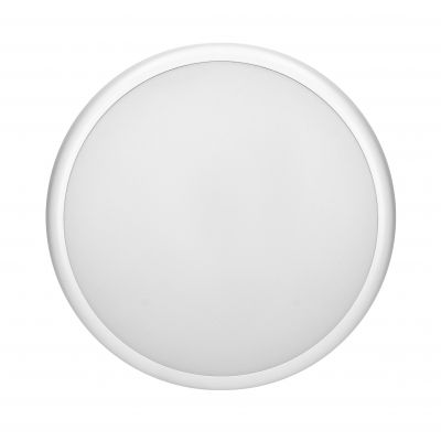 CERS LED 16W, plafon z mikrofalowym czujnikiem ruchu, 1300lm, IP65, 4000K, poliwęglan mleczny, biały AD-PL-6113WLPMM4 ORNO (AD-PL-6113WLPMM4)