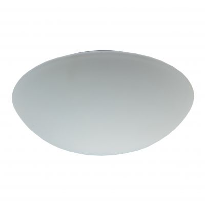 LUBA oprawa LED 18W z mikrofalowym czujnikiem ruchu, 3000K, 1650lm, biała-stal, klosz matowy-szkło, AD-PL-6282WLSMM3 ORNO (AD-PL-6282WLSMM3)
