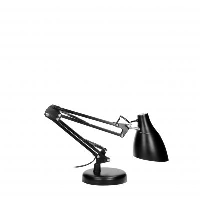 Lampka biurkowa DIAN 60W stalowa regulowana czarna DL-1/B ORNO (DL-1/B)
