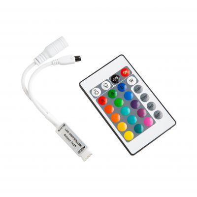 Sterownik LED RGB IR24 72W LH-8/7 ORNO (LH-8/7)