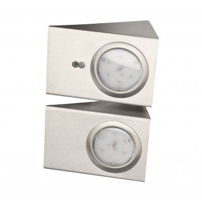Zestaw opraw meblowych LED z bezdotykowym wyłącznikiem, INOX OR-AE-13118 ORNO (OR-AE-13118)