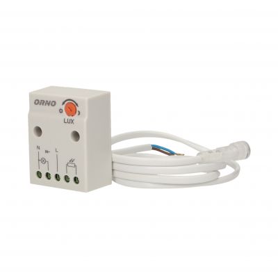 Czujnik zmierzchowy z hermetyczną zewnętrzną sondą, IP65, 2300W OR-CR-233 ORNO (OR-CR-233)