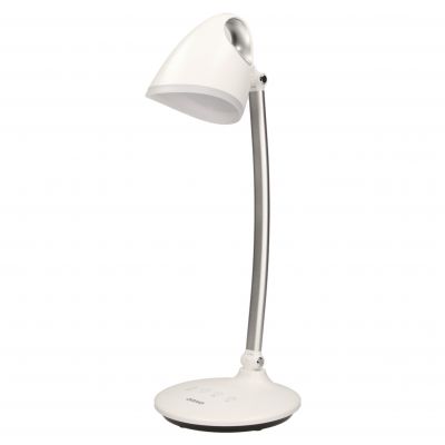 Lampka biurkowa KALCYT LED 6W, 200lm, 4000K, wyłącznik czasowy, biała OR-LB-1527 ORNO (OR-LB-1527)