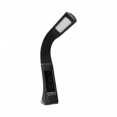 Lampka biurkowa z budzikiem DOLOMIT LED 5W, 300lm, 4000K, czarna, OR-LB-1533/B ORNO (OR-LB-1533/B)