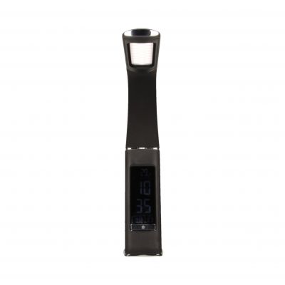 Lampka biurkowa z budzikiem DOLOMIT LED 5W, 300lm, 4000K, czarna, OR-LB-1533/B ORNO (OR-LB-1533/B)