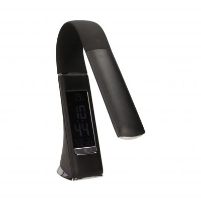 Lampka biurkowa z budzikiem DOLOMIT LED 5W, 300lm, 4000K, czarna, OR-LB-1533/B ORNO (OR-LB-1533/B)
