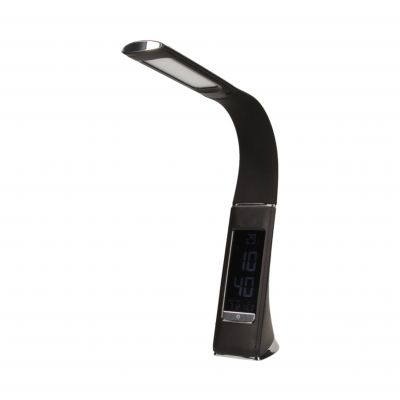 Lampka biurkowa z budzikiem DOLOMIT LED 5W, 300lm, 4000K, czarna, OR-LB-1533/B ORNO (OR-LB-1533/B)