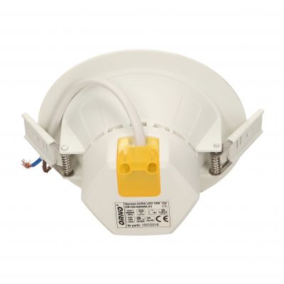Oprawa AURA LED, podtynkowa downlight 10W, 4000K, biała OR-OD-6049WLX3 ORNO (OR-OD-6049WLX3)