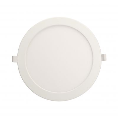 EURUS LED 20W, oprawa downlight, podtynkowa, okrągła, 1400lm, 4000K, biała, wbudowany zasilacz LED OR-OD-6053WLX4 ORNO (OR-OD-6053WLX4)