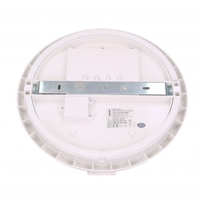 CERS LED 22W, plafon z mikrofalowym czujnikiem ruchu, 2000lm, IP65, 4000K, poliwęglan mleczny biały, funkcja przyciemnienia OR-PL-6091WLPMM4 ORNO (OR-PL-6091WLPMM4)